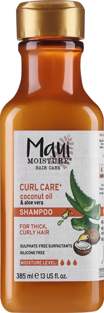 Шампунь для кудрявых волос Maui Moisture Curl Care с кокосовой водой, алоэ вера и бамбуком, 385 мл
