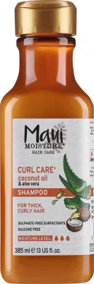 Шампунь для кудрявых волос Maui Moisture Curl Care с кокосовой водой, алоэ вера и бамбуком, 385 мл