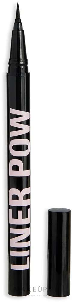 Подводка для глаз Makeup Revolution Liner Pow Liquid Eyeliner жидкая, водостойкая, матовая, 0,5 мл