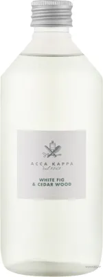 Сменный блок для аромадиффузора Acca Kappa Home Diffuser Refill Белый инжир и кедр 500 мл