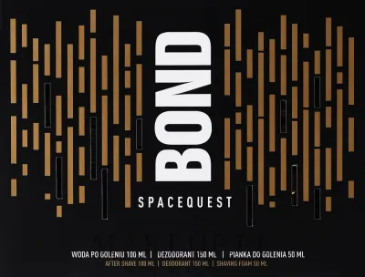Набор Bond Spacequest лосьон после бритья 100 мл дезодорант-спрей 150 мл и пена для бритья 50 мл для мужчин