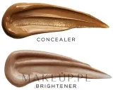 Корректор для лица Butter London LumiMatte 2-in-1 Concealer and Brightening Duo с хайлайтером, двусторонний, 6 мл, оттенок Deep — фото 1