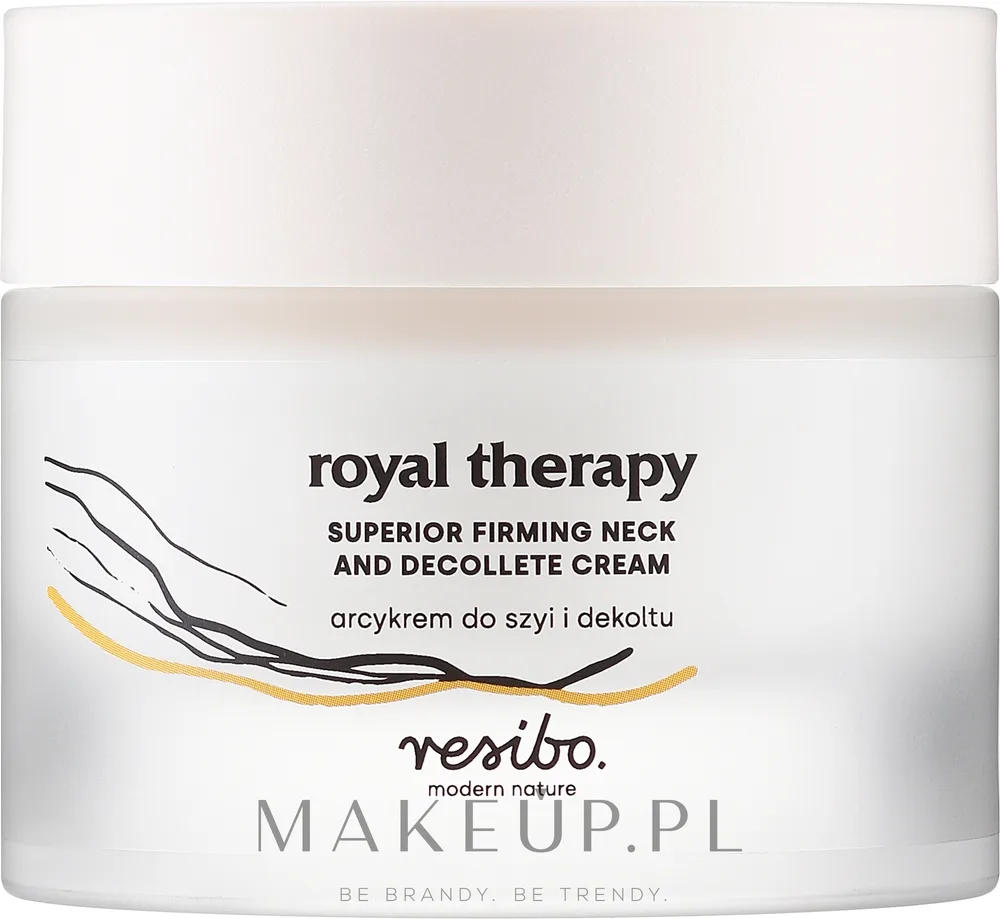 Крем для шеи и декольте Resibo Royal Therapy Superior Firming с ретинолом для тонуса 50 мл