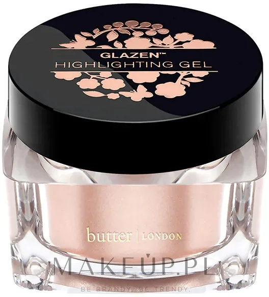 Хайлайтер для лица Butter London Glazen Highlighting Gel гелевый, нежно-розовый, 9,6 г