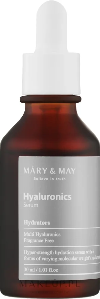 Сыворотка для лица Mary & May Hyaluronics ревитализирующая с гиалуроновой кислотой