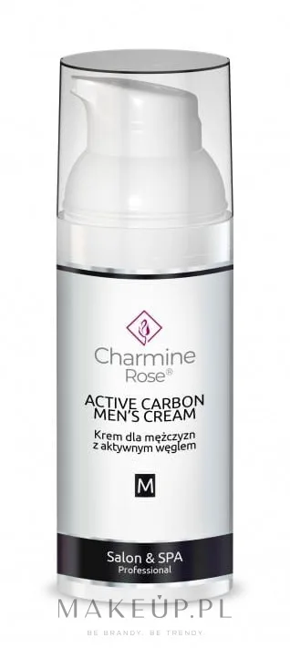 Крем для лица мужской Charmine Rose Active Carbon уголь 50 мл