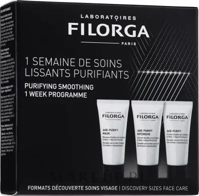 Набор мини-средств Filorga Age Purify маска 7 мл сыворотка 7 мл и корректирующий флюид 7 мл