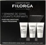 Набор мини-средств Filorga Age Purify маска 7 мл сыворотка 7 мл и корректирующий флюид 7 мл — фото 4