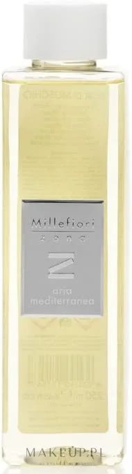 Сменный блок для аромадиффузора Millefiori Milano Zona Aria Mediterranea Refill 250 мл