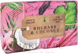Мыло для тела The English Soap Company Rhubarb & Coconut с ревенём и кокосом, 190 г — фото 1