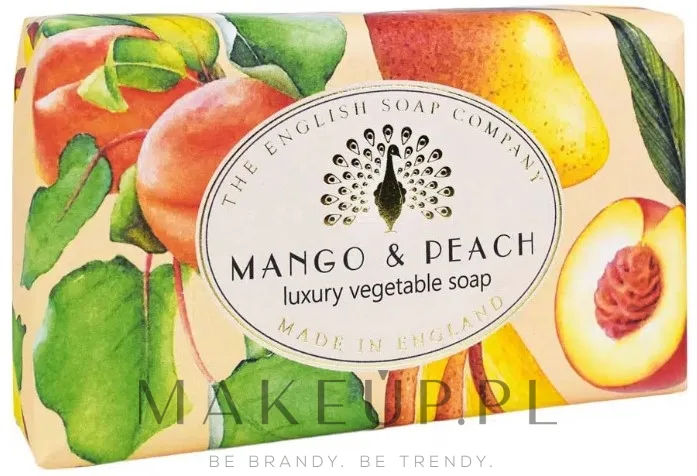 Мыло для тела The English Soap Company Mango & Peach с манго и персиком, 190 г