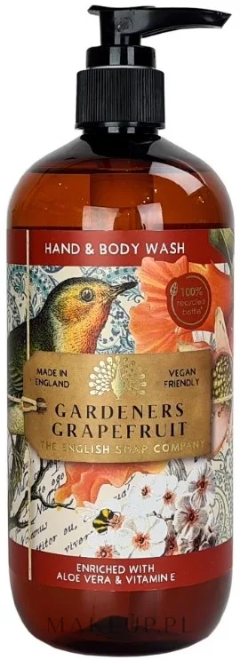 Гель для мытья рук и тела The English Soap Company Грейпфрутовый сад, 500 мл