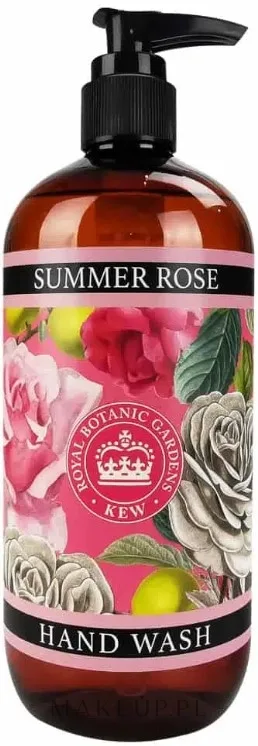 Жидкое мыло для рук The English Soap Company Kew Gardens Summer Rose с ароматом розы, 500 мл