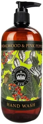 Жидкое мыло для рук The English Soap Company Kew Gardens Sandalwood & Pink Pepper с древесным ароматом, 500 мл