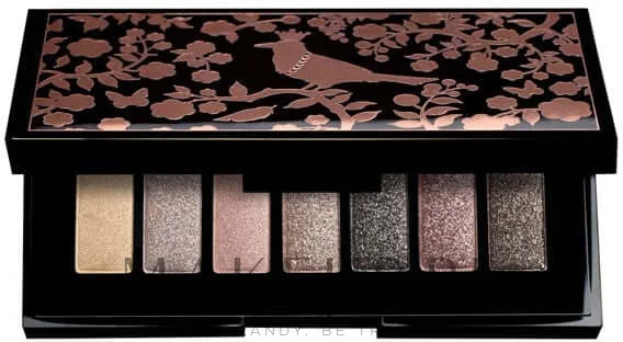 Палетка теней для век Butter London Glazen Smooth Silk Shadow Palette 7 оттенков, оттенок Mauves