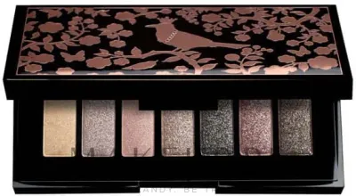 Палетка теней для век Butter London Glazen Smooth Silk Shadow Palette 7 оттенков
