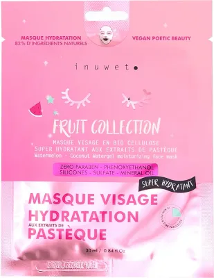 Увлажняющая маска для лица Арбуз Inuwet Face Mask Moisturizing Watermelon