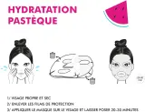 Увлажняющая маска для лица Арбуз Inuwet Face Mask Moisturizing Watermelon — фото 2