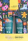 PuroBio Cosmetics PuroBio Cosmetics Magic Xmas Fruity Fragrance (sh/gel/150 мл + b/cr/150 мл) - Набор PuroBio Magic Xmas гель для душа и крем для тела с календулой и ромашкой фруктовый аромат 2x150 мл — фото 1