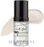 Тональная основа L.A. Girl PRO Coverage HD Foundation кроющая стойкая, 28 мл, оттенок GLM641 - White — фото 1