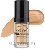 Тональная основа L.A. Girl PRO Coverage HD Foundation кроющая стойкая, 28 мл, оттенок GLM642 - Fair — фото 1