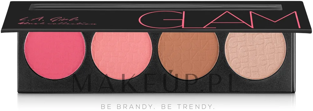 Румяна для лица L.A. Girl Beauty Brick Blush Collection, оттенок GBL574 - Glam
