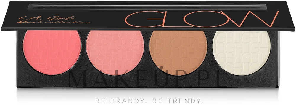 Румяна для лица L.A. Girl Beauty Brick Blush Collection, оттенок GBL571 - Glow