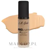 Тональная основа L.A. Girl Pro.Matte Foundation матирующая стойкая, 30 мл, оттенок GLM672 - Bisque — фото 1