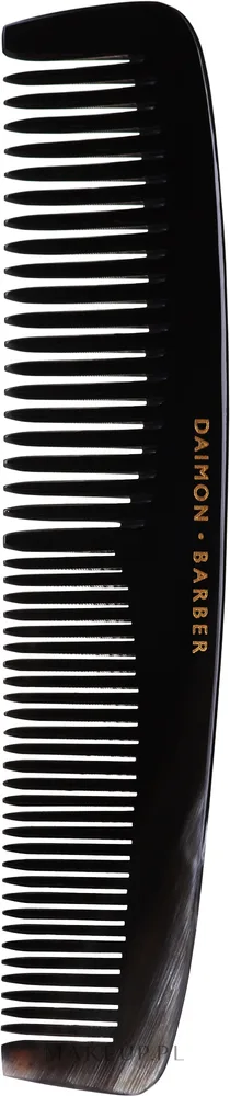 Двусторонняя расчёска для волос и бороды Daimon Barber Comb in Gift Box тёмно-коричневый