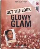 Набор для макияжа Makeup Revolution Glowy Glam тени-стик хайлайтер-стик масло для губ и зеркало 3x2.5+7.2 г — фото 1