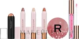 Набор для макияжа Makeup Revolution Glowy Glam тени-стик хайлайтер-стик масло для губ и зеркало 3x2.5+7.2 г — фото 2