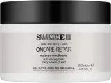 Selective Professional Selective Professional On Care Repair Restructing Mask - Маска для тонких волос Selective On Care восстанавливающая, масло ши, зелёный чай, камелия, рисовый протеин, 200 мл — фото 1