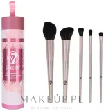 Набор кистей для макияжа W7 Go Glam! Makeup Brush Set 5 шт. в чехле — фото 3