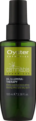 Oyster Cosmetics Oyster Cosmetics Cannabis Green Lab Oil Illumina-Therapy - Масло для сияния волос с коноплёй Oyster Cannabis Green Lab Oil Illumina-Therapy
