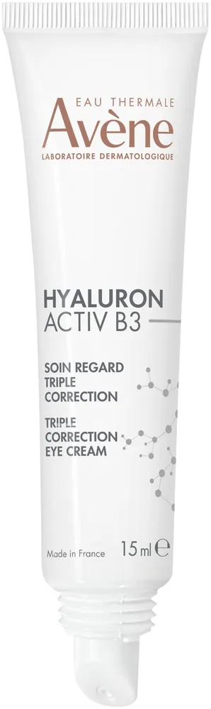 Крем для кожи вокруг глаз Avene Hyaluron Activ B3 Triple Correction тройного действия 15 мл