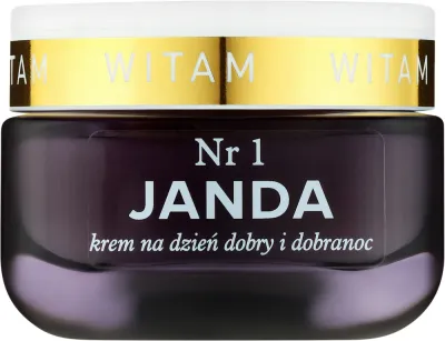 Крем для лица день и ночь Janda Nr 1 Black Rose с пептидами и розой 50 мл