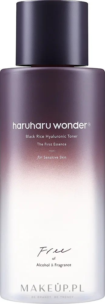 Гиалуроновый тоник Haruharu Wonder Black Rice с экстрактом чёрного риса, без спирта и отдушек, 150 мл