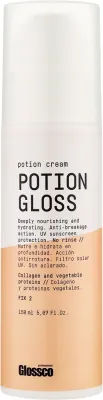 Крем для волос Glossco Potion Gloss текстурирующий, с коллагеном и шёлком, термозащита, 150 мл