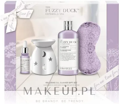 Набор Baylis & Harding The Fuzzy Duck Cotswold Spa Sleep пена для ванны 300 мл лавандовое масло 30 мл керамическая аромалампа и маска для сна