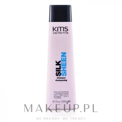 Шампунь KMS California Silk Sheen с протеинами шёлка и миндалём для блеска волос 300 мл