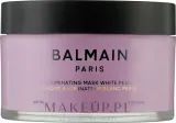 Balmain Paris Hair Couture Balmain Paris Hair Couture Illuminating Mask White Pearl - Маска для светлых волос Balmain White Pearl тонирующая против желтизны, аргана, кератин, протеины шёлка, 200 мл — фото 1