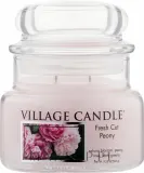 Ароматическая свеча Village Candle Fresh Cut Peony / Свежий пион в банке — фото 1