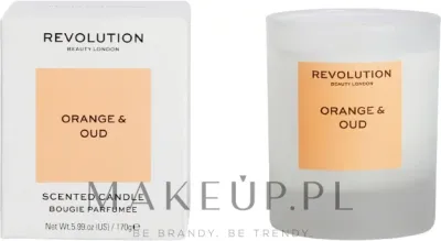Ароматическая свеча Makeup Revolution Orange & Oud