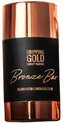 Бронзер-стик для лица и тела Sosu by SJ Dripping Gold Bronze Bar Illuminating Bronzer Stick сияющий, с ароматом кокоса, 36 г