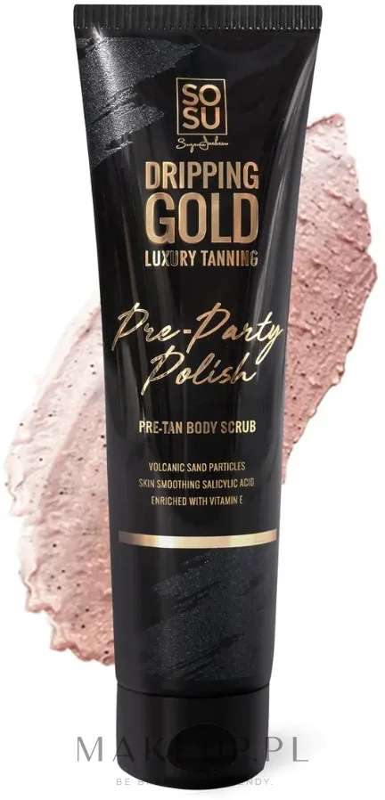 Скраб для тела Sosu by SJ Dripping Gold Pre-Party Polish, 150 мл