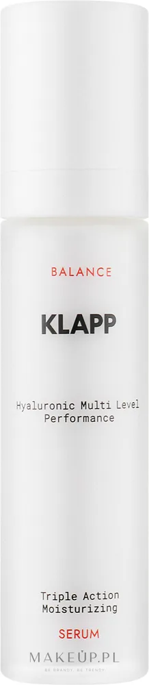 Сыворотка Klapp Balance Triple Action увлажняющая с мочевиной и гиалуроном 50 мл