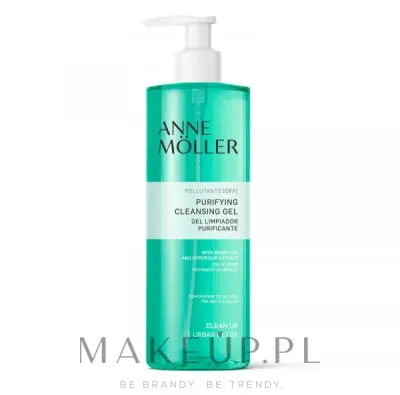 Гель для умывания Anne Moller Clean Up Purifying Cleansing Gel очищающий, для лица, шеи и зоны декольте, 400 мл
