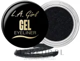 Гелевая подводка для глаз L.A. Girl Gel Eyeliner стойкая, в компактной баночке, 3 г, оттенок GEL732 - Black Cosmic Shimmer — фото 1