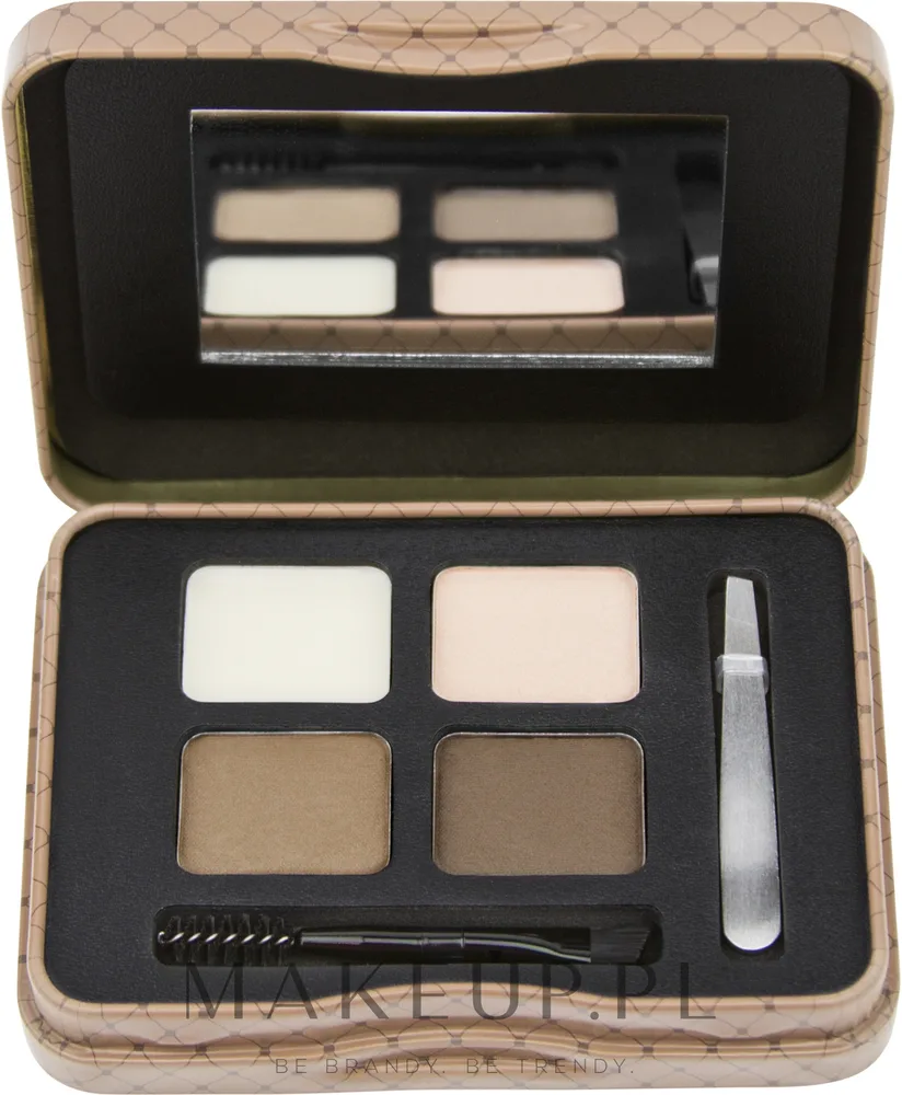 Набор для оформления бровей L.A. Girl Inspiring Brow Kit с пинцетом и воском, оттенок GES341 - Light and Bright