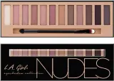 Палетка теней для век L.A. Girl Beauty Brick Eyeshadow Collection, оттенок GES331 - Nudes — фото 1